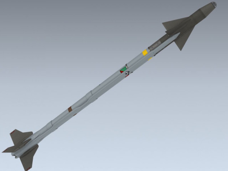 Aim 9x Sidewinder 3d Model By Mesh Factory - aim 9 sidewinder missle mesh roblox