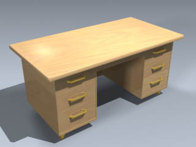 Desk (Wood)