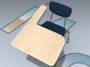 Desk (Student Wide Tablet Arm) Desk (Student Wide Tablet Arm)
