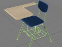 Desk (Student Wide Tablet Arm) Desk (Student Wide Tablet Arm)