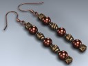 Earring (Copper Dangle)