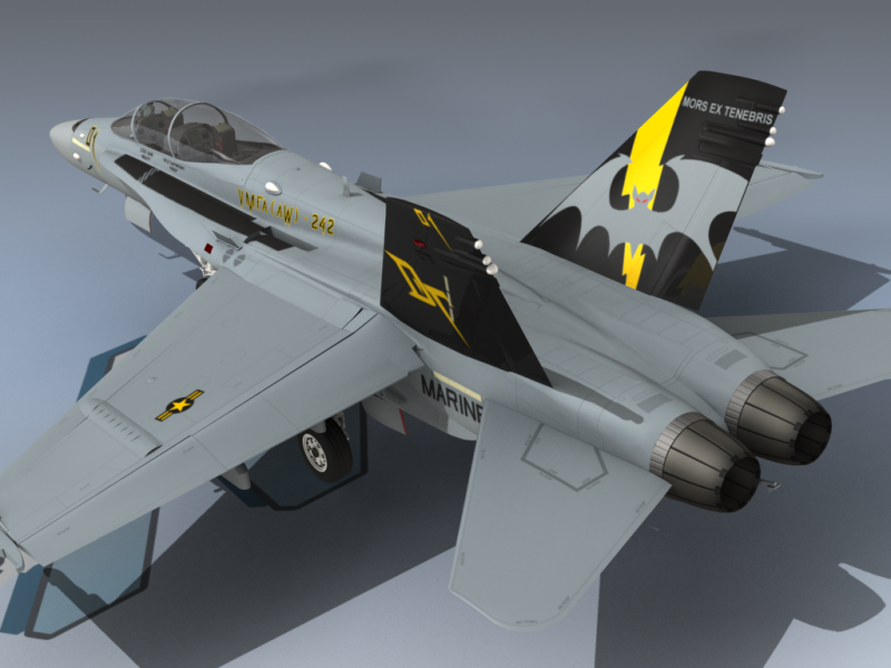 F/A-18D Hornet USMC VMFA(AW)-242