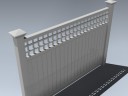 Fence (Vinyl Privacy Trellis)