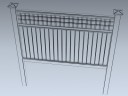 Fence (Vinyl Privacy Trellis)