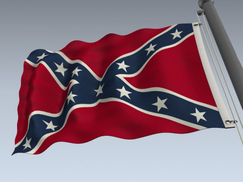 Flag (Confederate) 3d Model by Mesh Factory