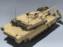 M1A1 Abrams Mine Plow