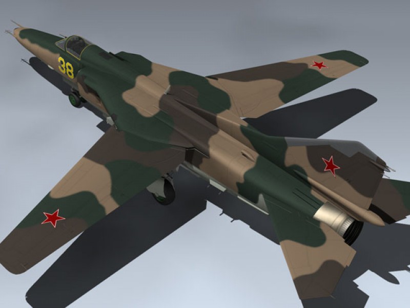 MiG-27M Flogger J (Yellow 38)
