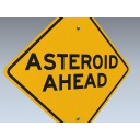 Road Sign (Asteroid Ahead)