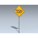 Road Sign (Fiscal Cliff)