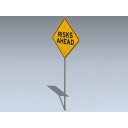 Road Sign (Risks Ahead)
