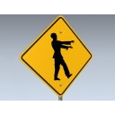 Road Sign (Zombies Ahead)