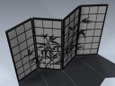 Shoji Screen (4-Panel)