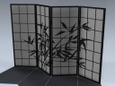 Shoji Screen (4-Panel)