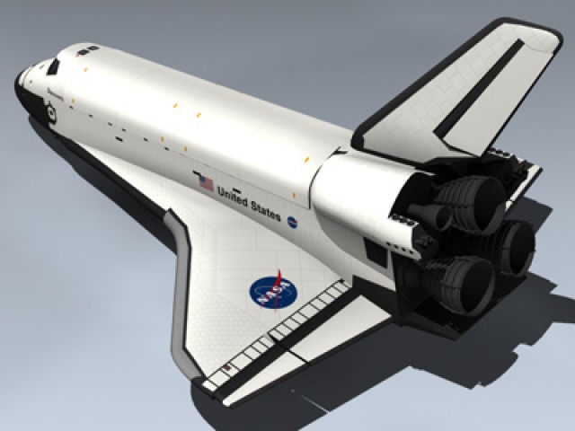 Space Shuttle Discovery 3d Model by Mesh Factory