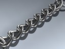 Twisted Link Chain
