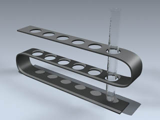 Test Tube and Tray