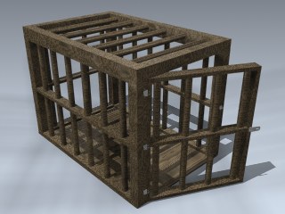 Wooden Cage